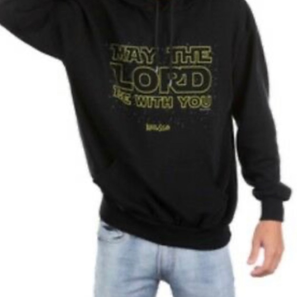 May the Lord Be with you hoodie